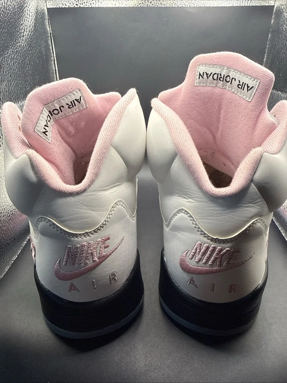 Size 10.5 - Air Jordan 5 Retro Medium Soft Pink, HQ7978-102, W Box, No Insoles
